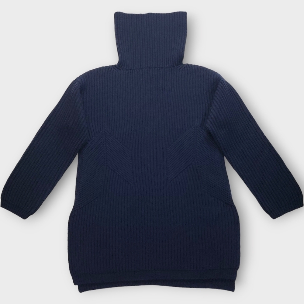 Thakoon Lambswool Turtleneck Sweater Navy XS - Picture 6 of 11